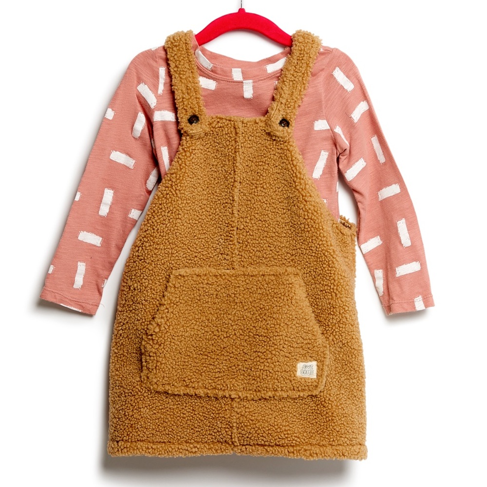 Fuzzy Jumper Set